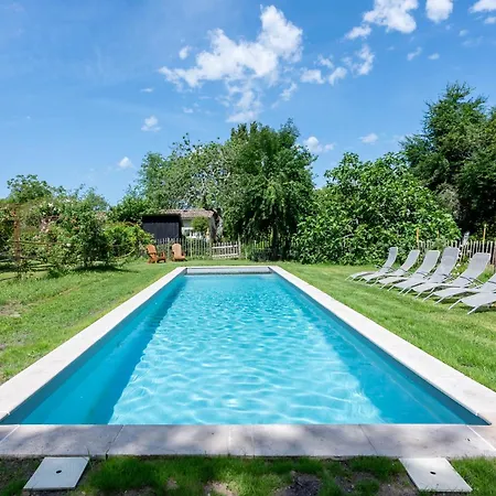 Maison De Caractere & Piscine - Proche Saint-emilion Pujols (Gironde)